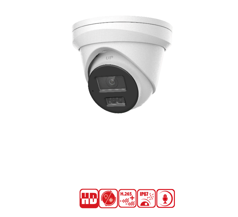 Hikvision IP network 8 mega camera smart dual light full color motion detection cameras NC228G2-XD/LUJ
